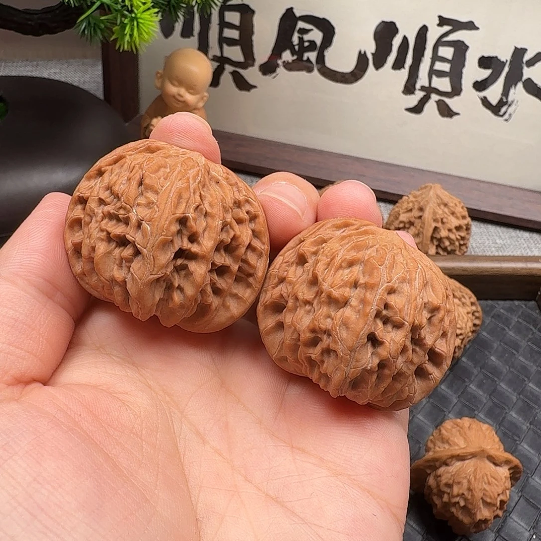 吊坠文玩核桃全品磨盘41