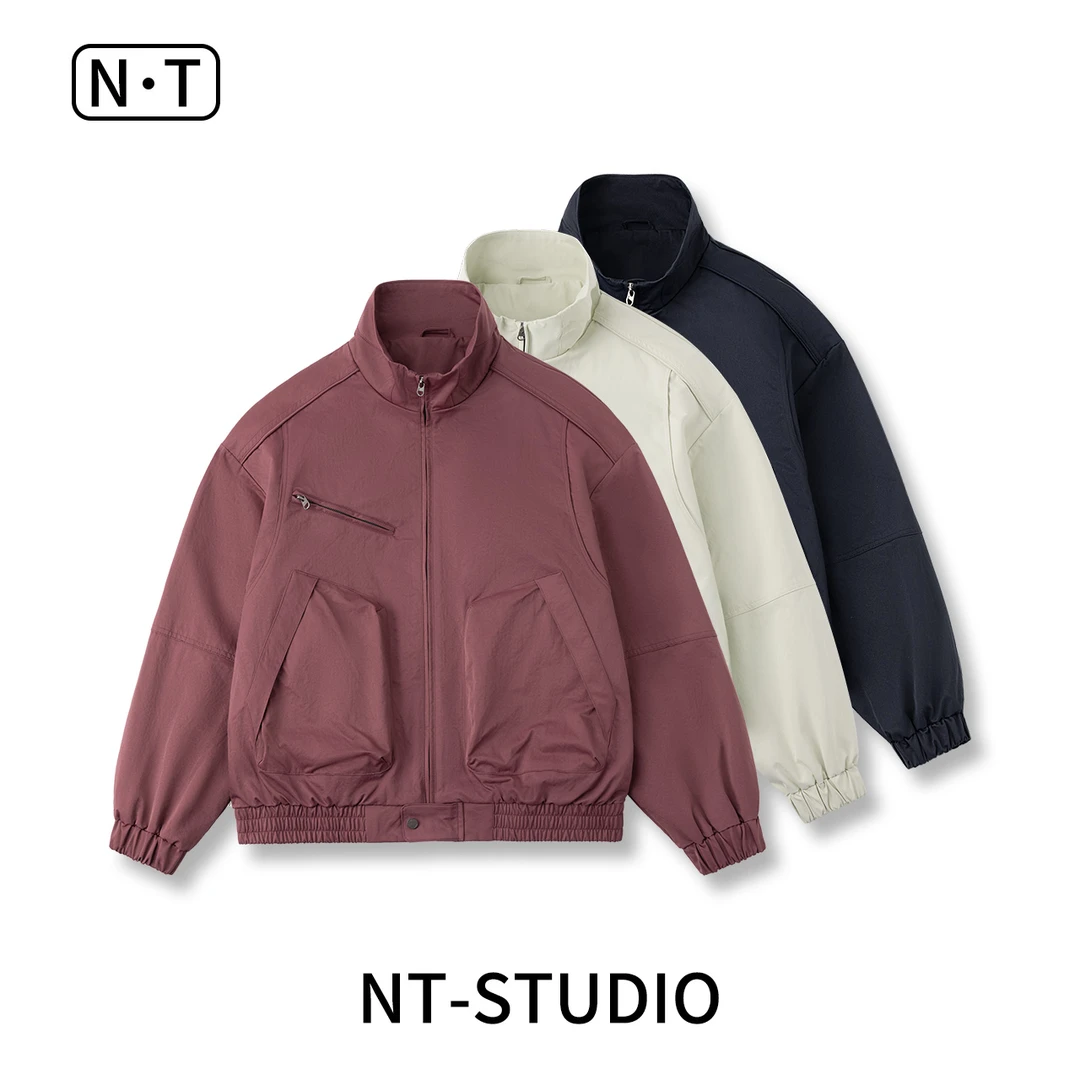 春季宽松潮流日系立领夹克外套UVA2132