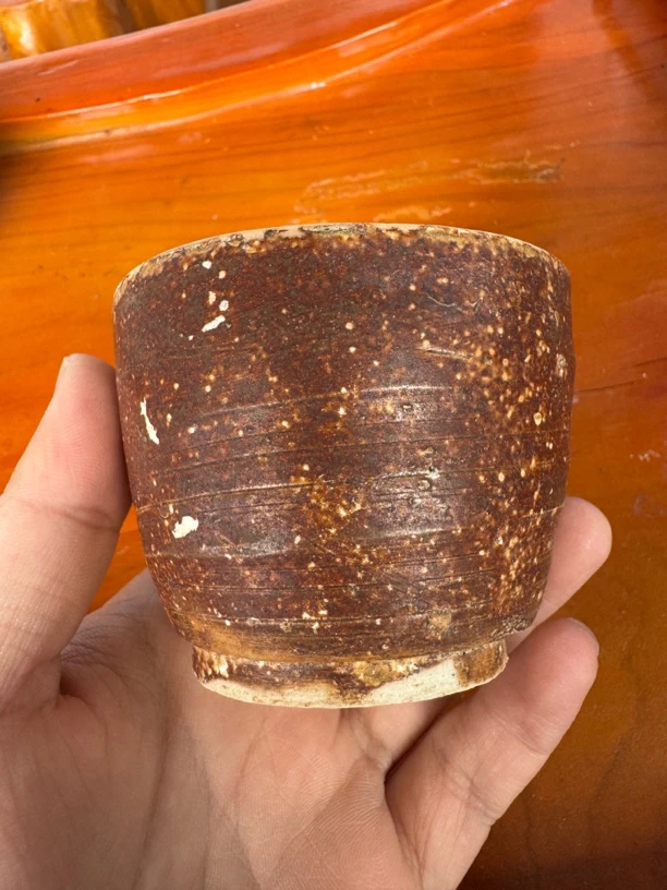 吉州窑系酱釉茶杯