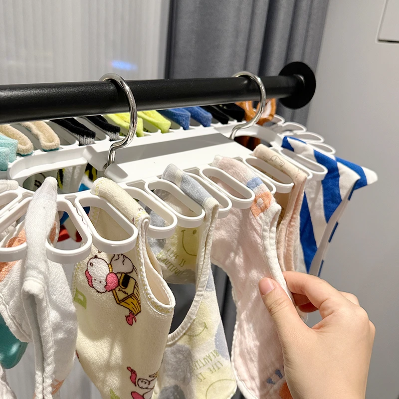 晒袜子神器家用多夹子晾晒架衣架多功能挂内衣内裤袜架挂袜子神器
