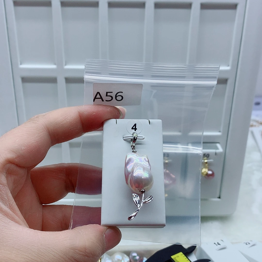 吊坠(不含链)合金淡水珍珠