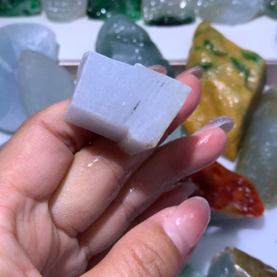 翡翠散珠翡翠边角料