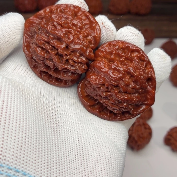 达***！吊坠猴头核桃官帽400.03. WY#00#