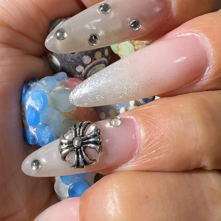 人***理玛瑙/玉髓合金颈饰