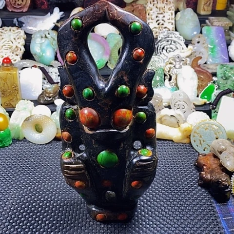 紫金钵盂菩提吊坠