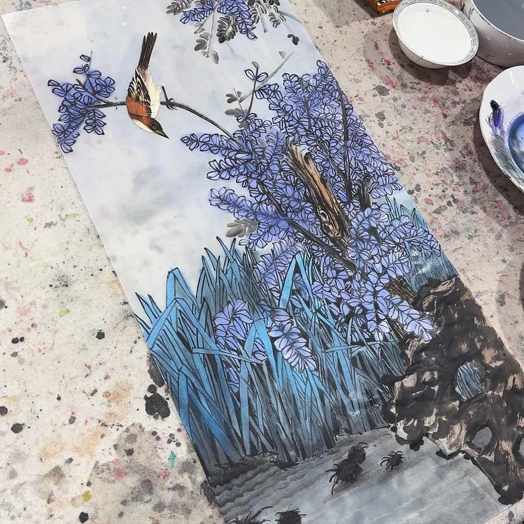 国画代芳精品国画