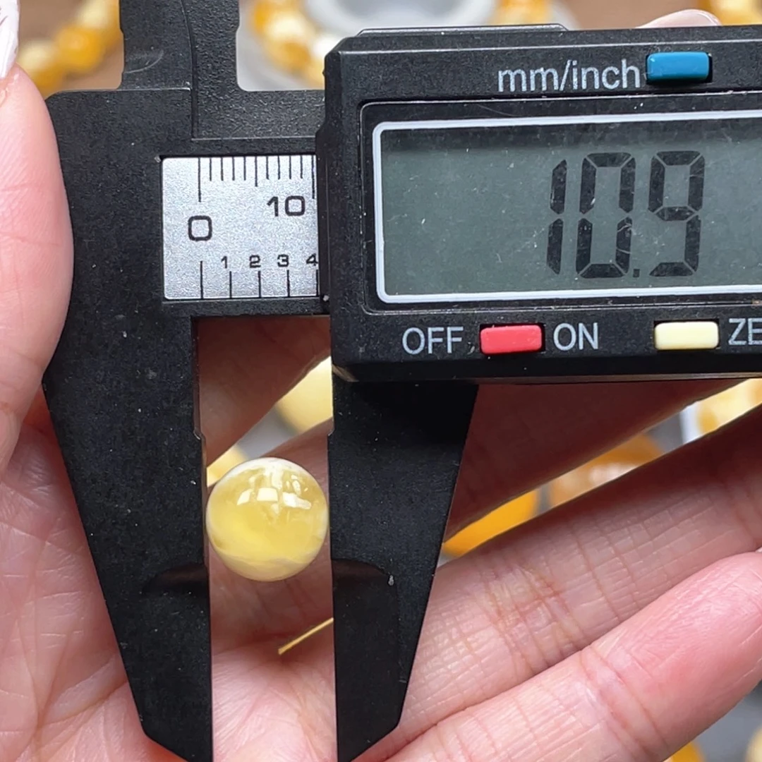 ⁷***এ裸石琥珀未镶嵌天然