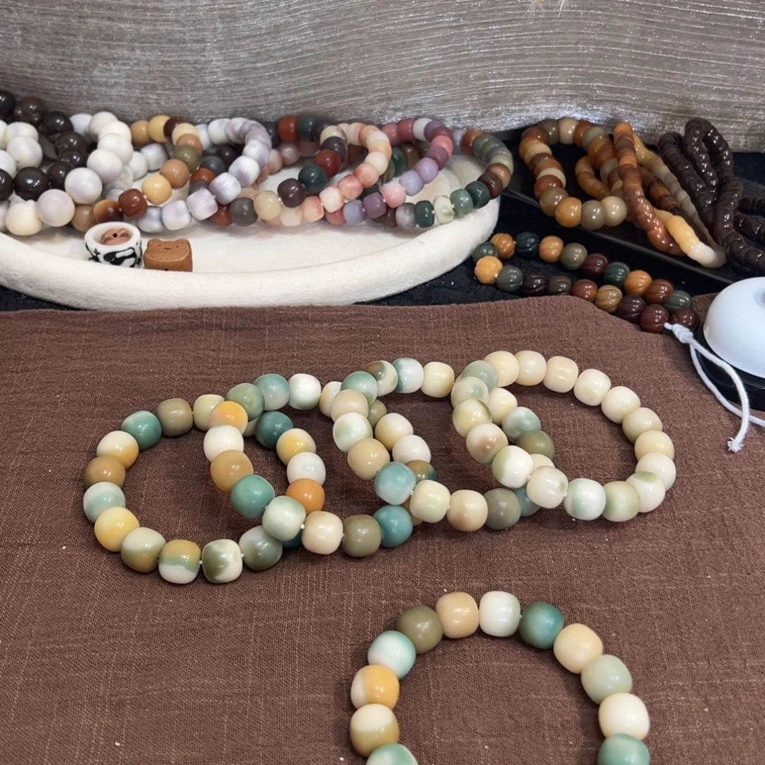 吊坠菩提根/象牙果摘春色卡14