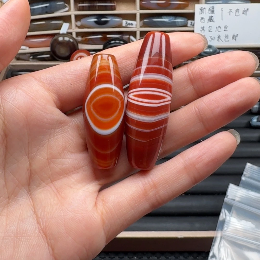 热***情玛瑙/玉髓未镶嵌颈饰