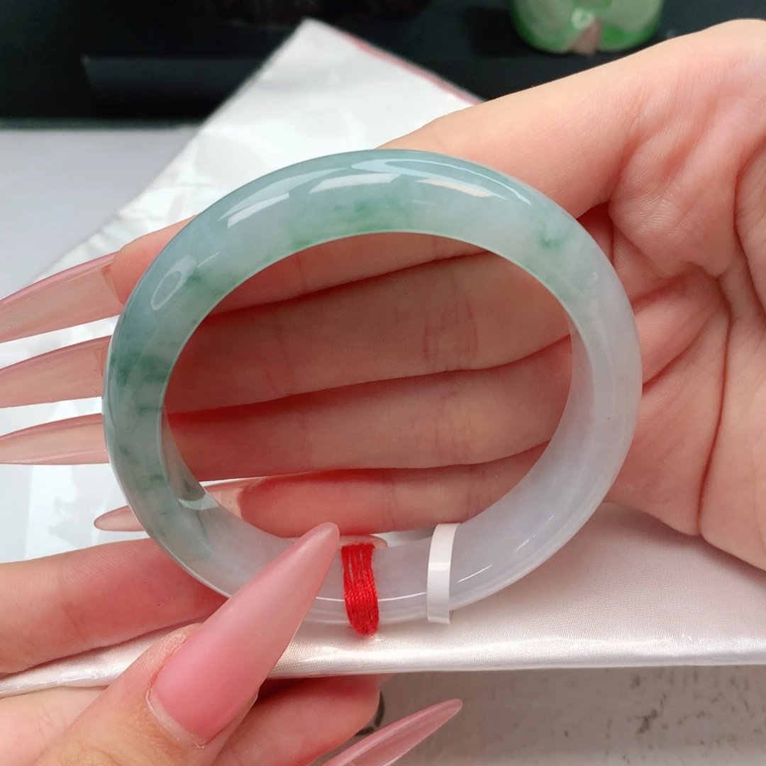 未镶嵌手镯翡翠正圈55