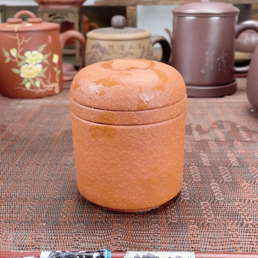 【闪购商品】紫砂茶杯宜兴原矿紫砂盖杯微瑕