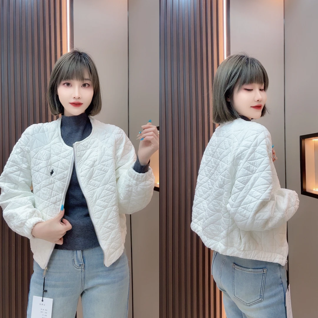 敏宝儿➕765净版压格二棉外套