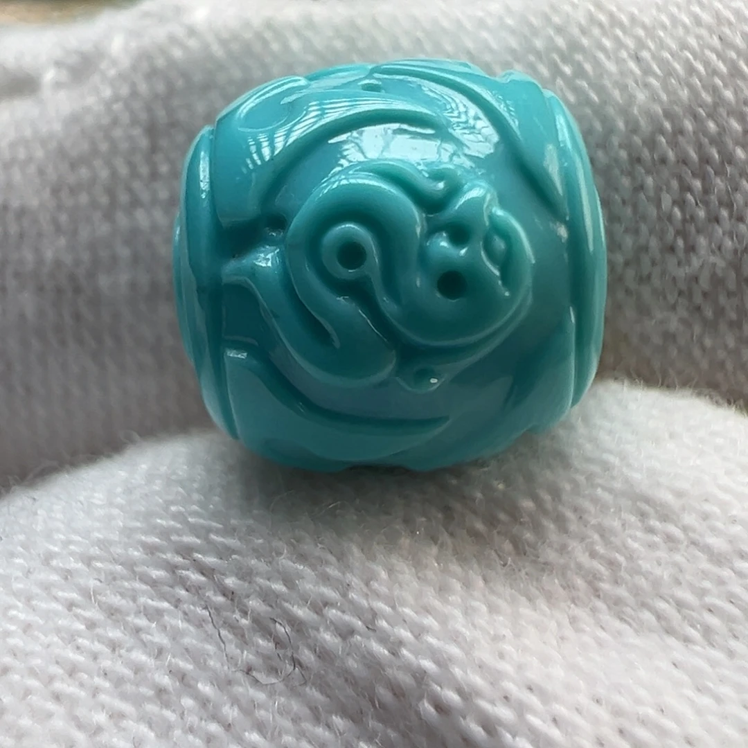 绿松石未镶嵌配饰9×8.9