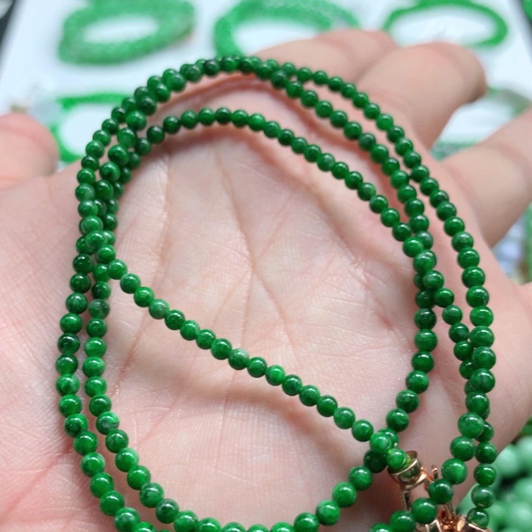 翡翠未镶嵌手链翡翠