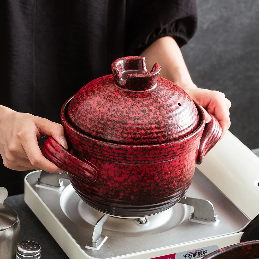 德化砂锅2025年新款明火直烧燃气灶专用的家用的煲汤汤锅炖菜炖锅