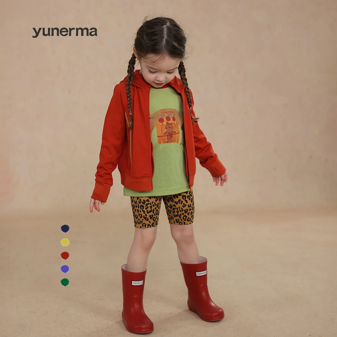 【主推防晒衫】幼儿园薄款百搭实用的凉感抗菌连帽拼接卫衣外套