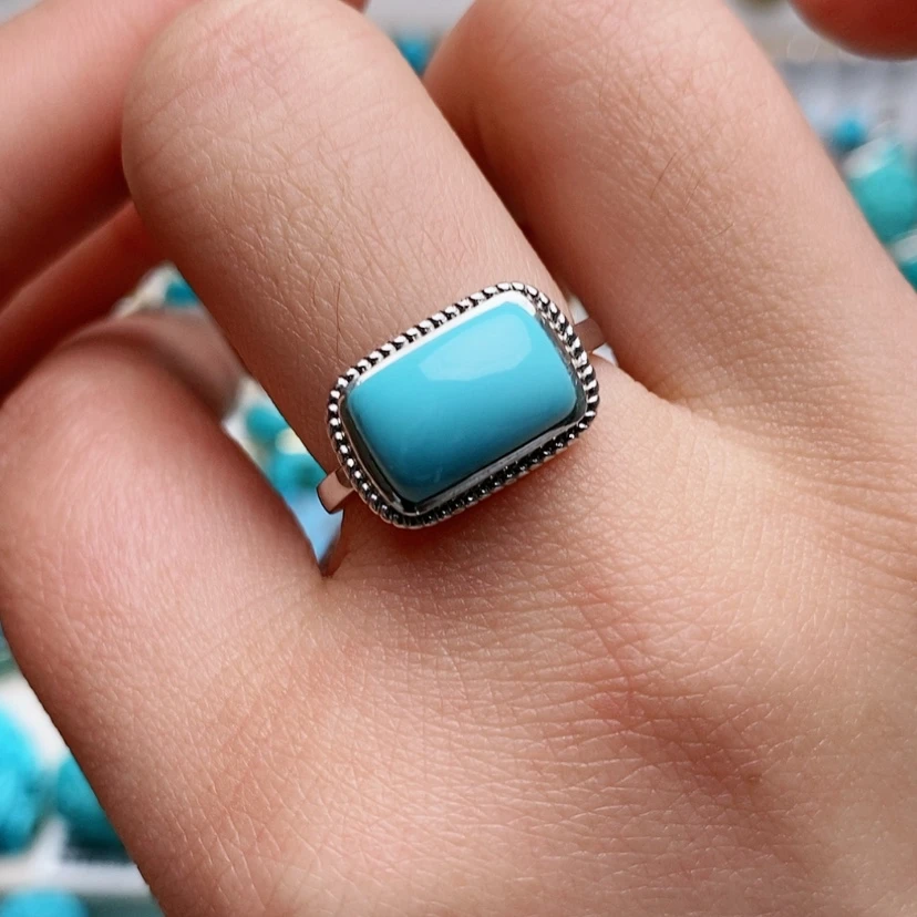 【闪购商品】绿松石珠宝奇石银S925镶嵌