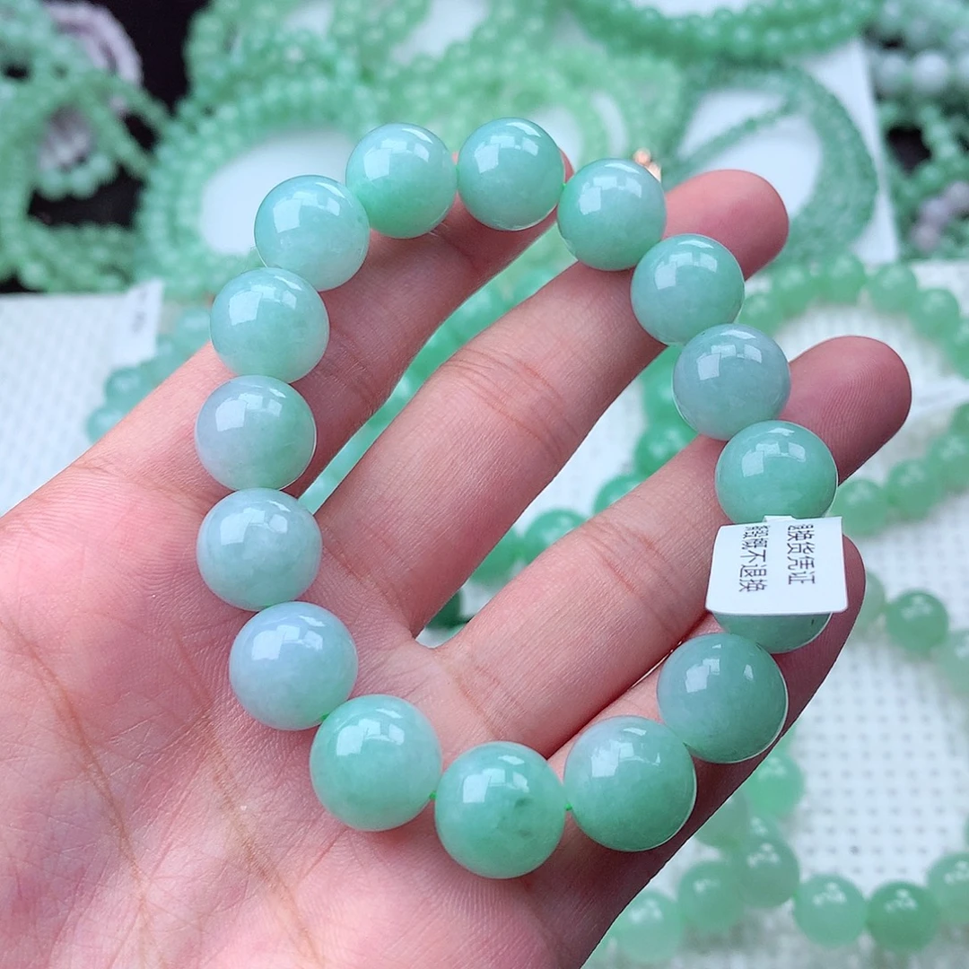 翡翠未镶嵌毛衣链