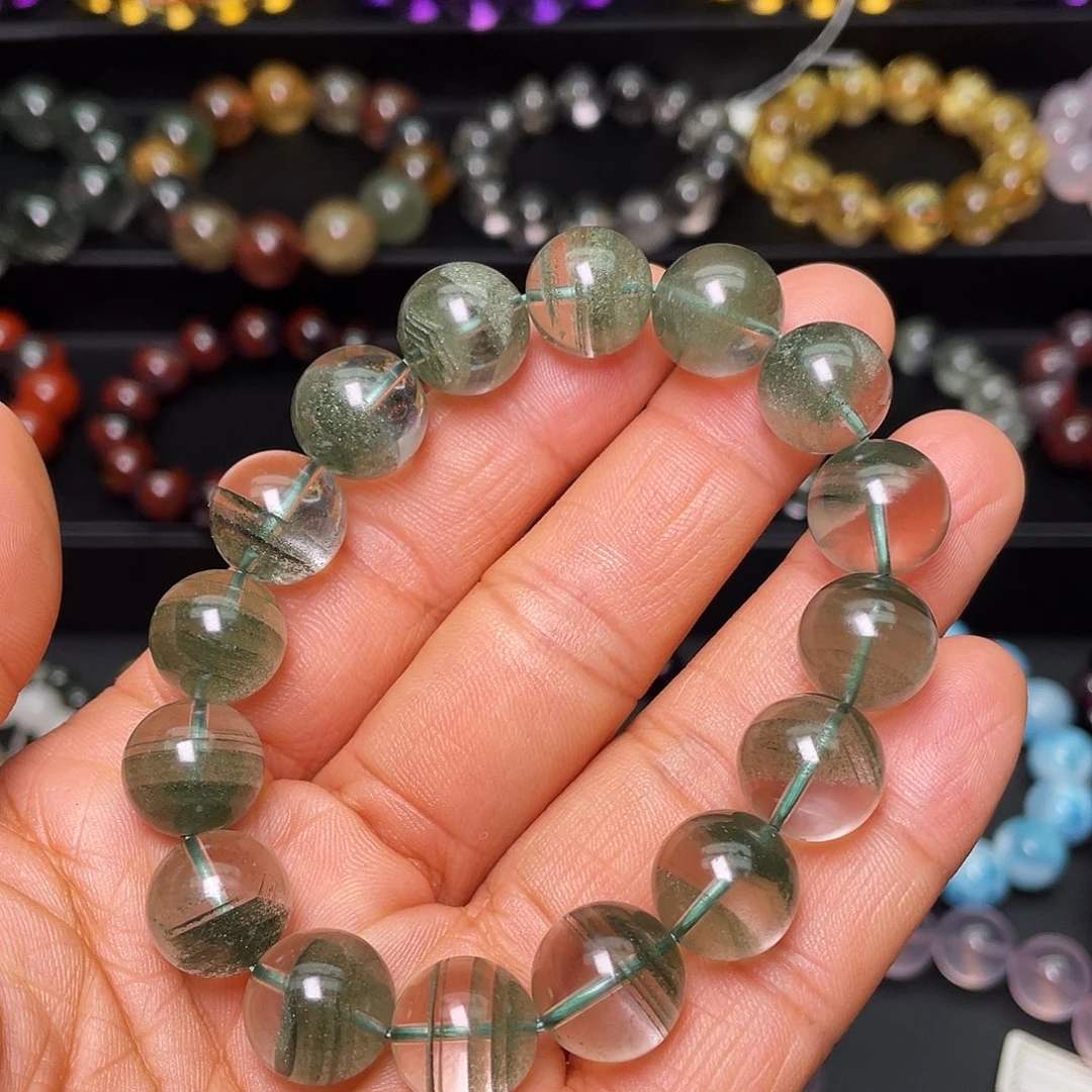 水晶手链未镶嵌巴西绿幽灵