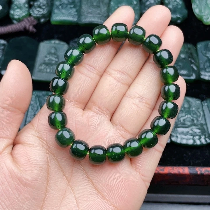 蛇纹石玉未镶嵌挂件泰山玉10