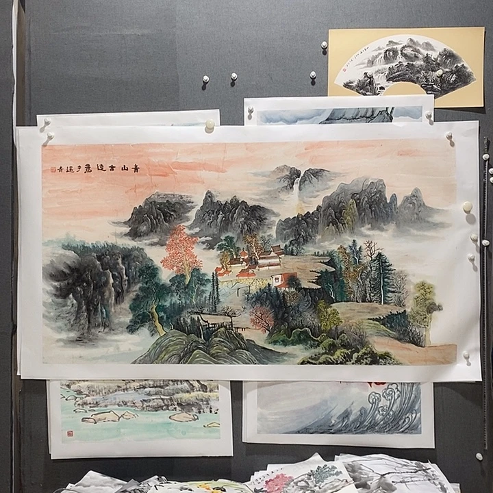 国画手写手绘作品69