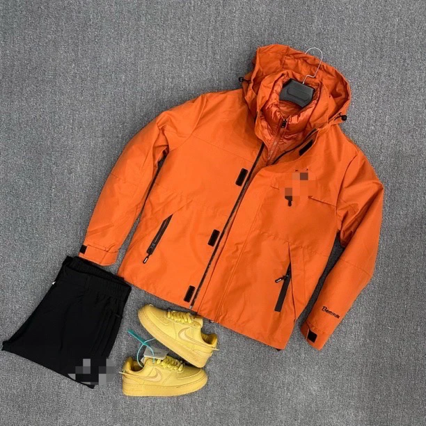 户外三合一冲锋衣男女情侣款防风防水可拆卸内胆加厚外套