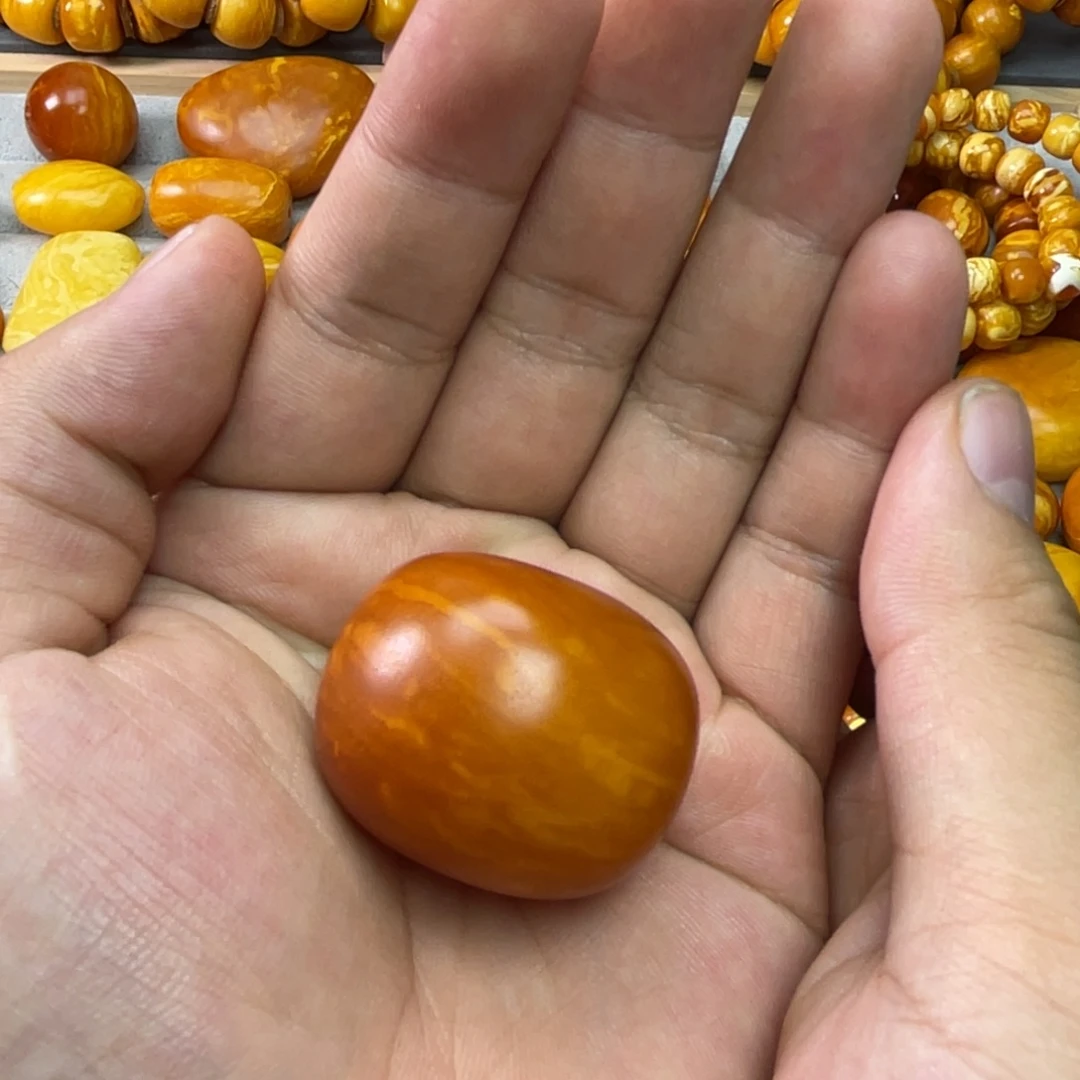 蜜蜡未镶嵌吊坠(不含链)