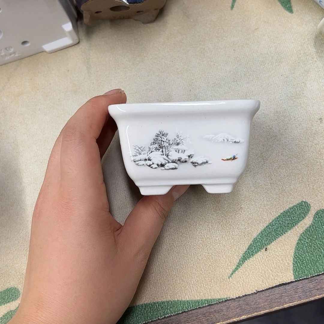紫砂花盆568号瑕疵8.5/5cm