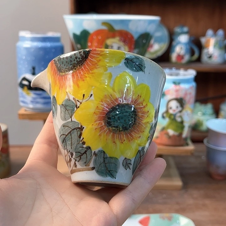 陶景德镇釉下手绘陶瓷