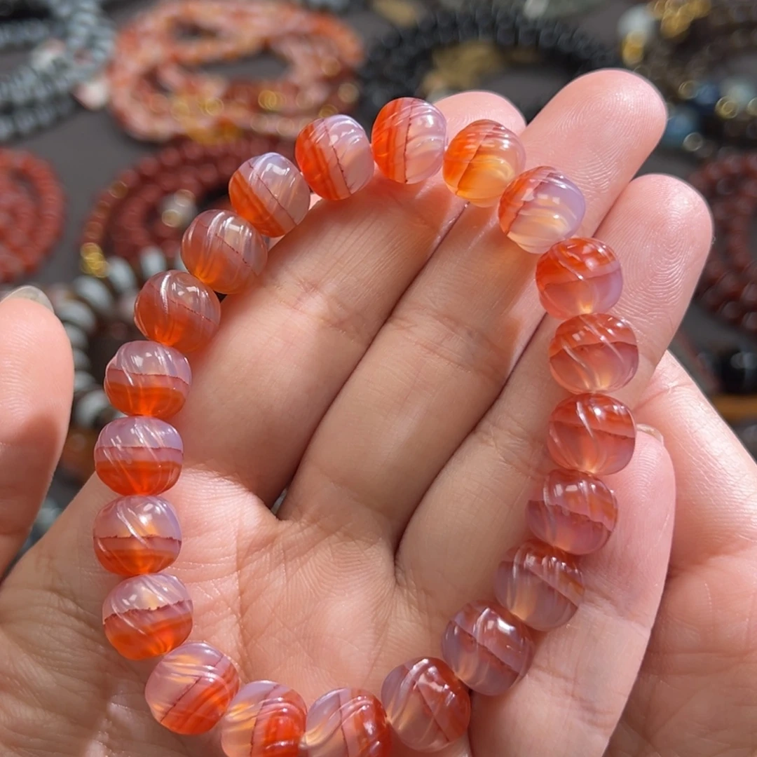 玛瑙/玉髓未镶嵌手链