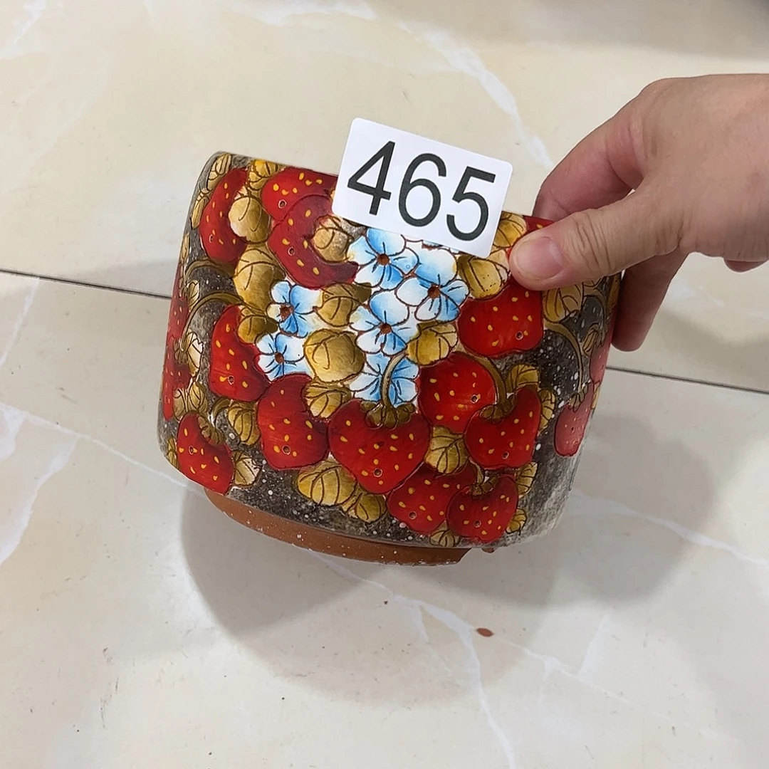 景德镇炫彩手绘口14高13