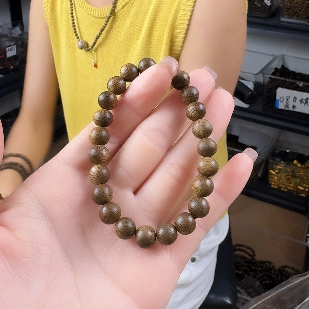 沉香香囊沉香直播间福利绿棋圆珠单圈卡08发一