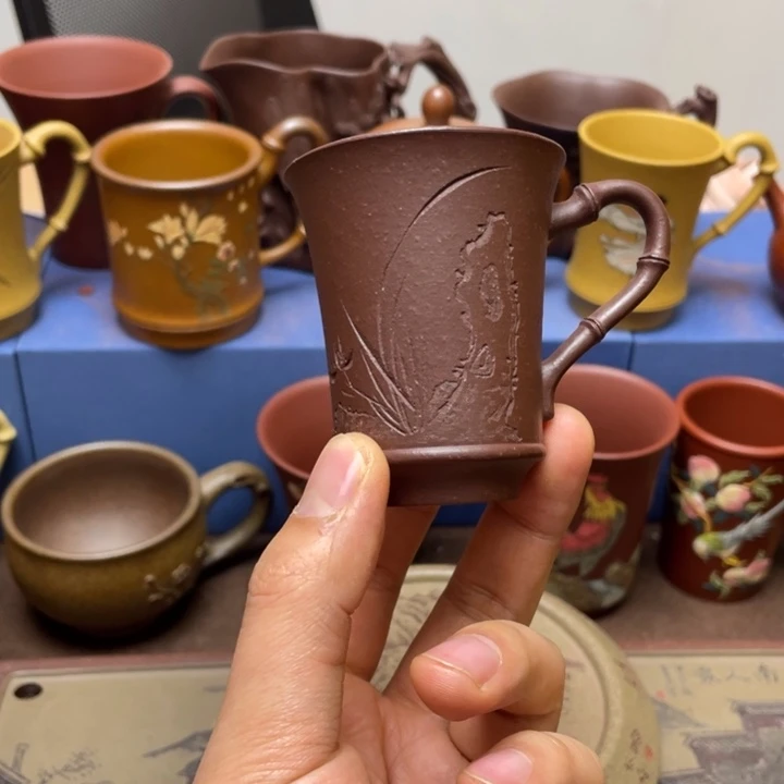 紫砂茶杯紫砂主人杯