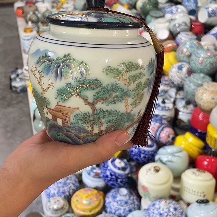 陶瓷罐茶叶罐密封罐