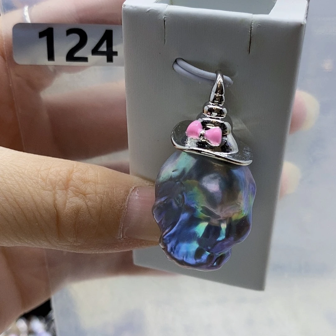 颈饰合金淡水珍珠