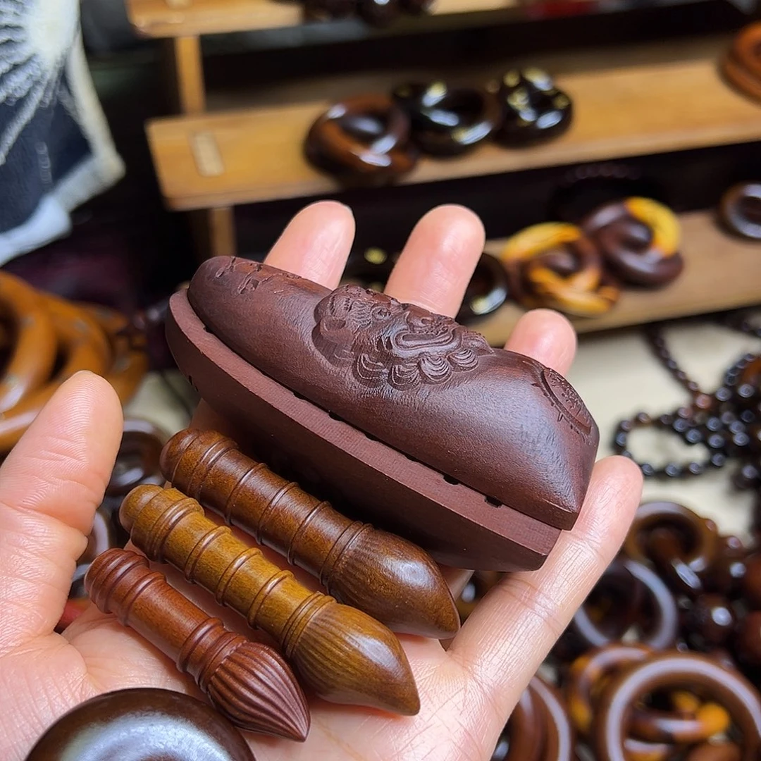 宏***博平安扣文昌笔圣杯把件