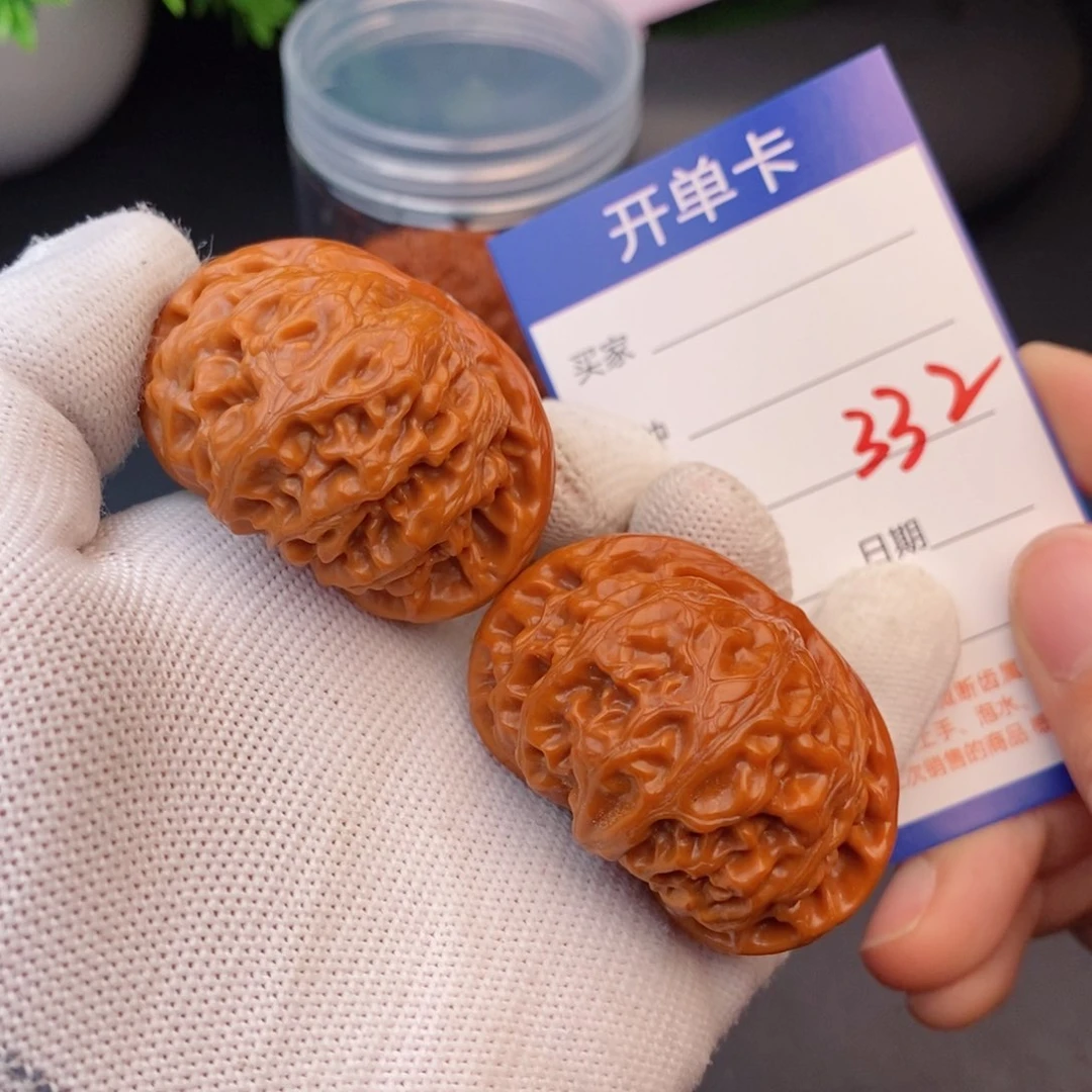 文玩核桃把件44宫灯332
