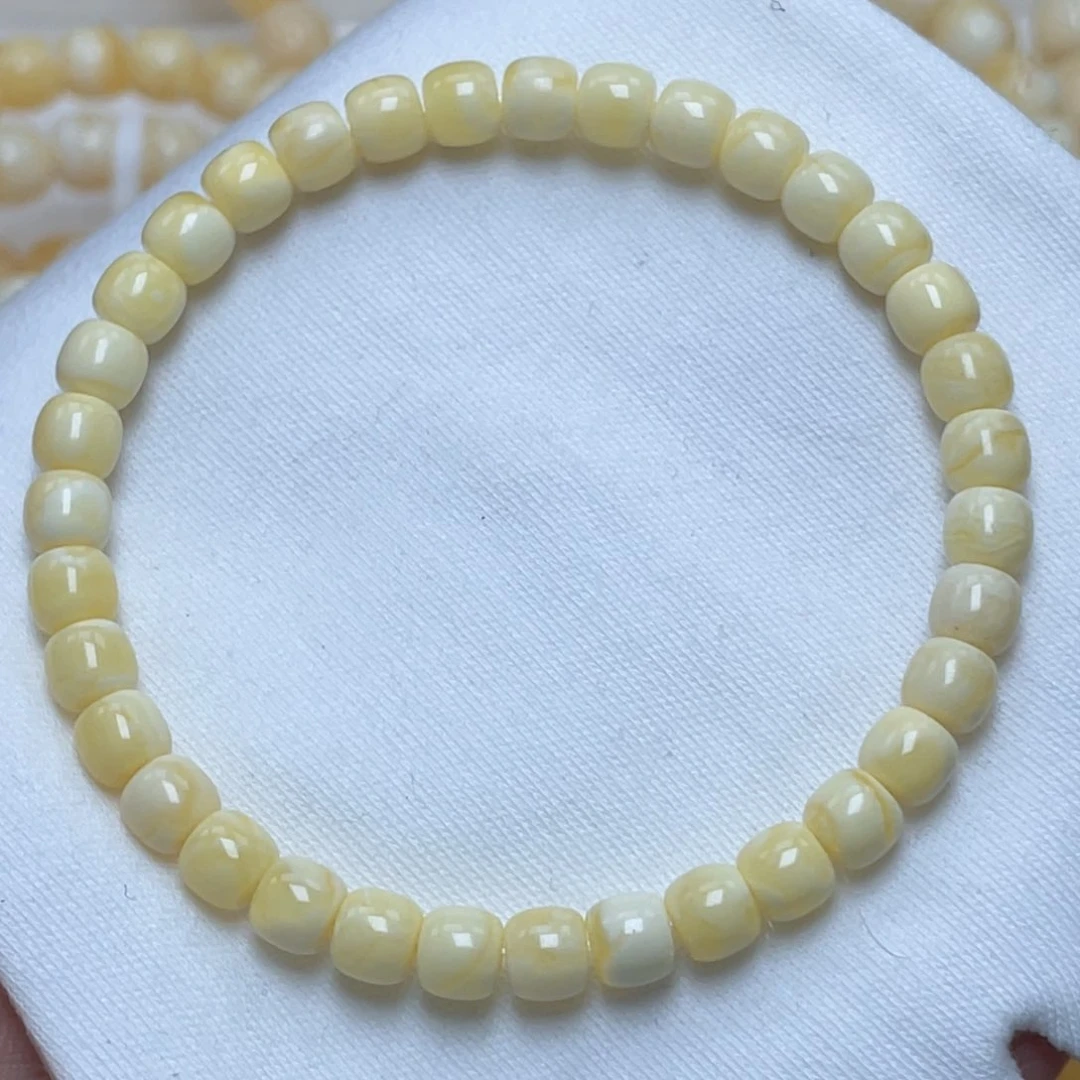 裸石蜜蜡未镶嵌6m蜜蜡手串