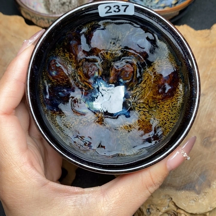 茶盏建窑建盏主人杯237