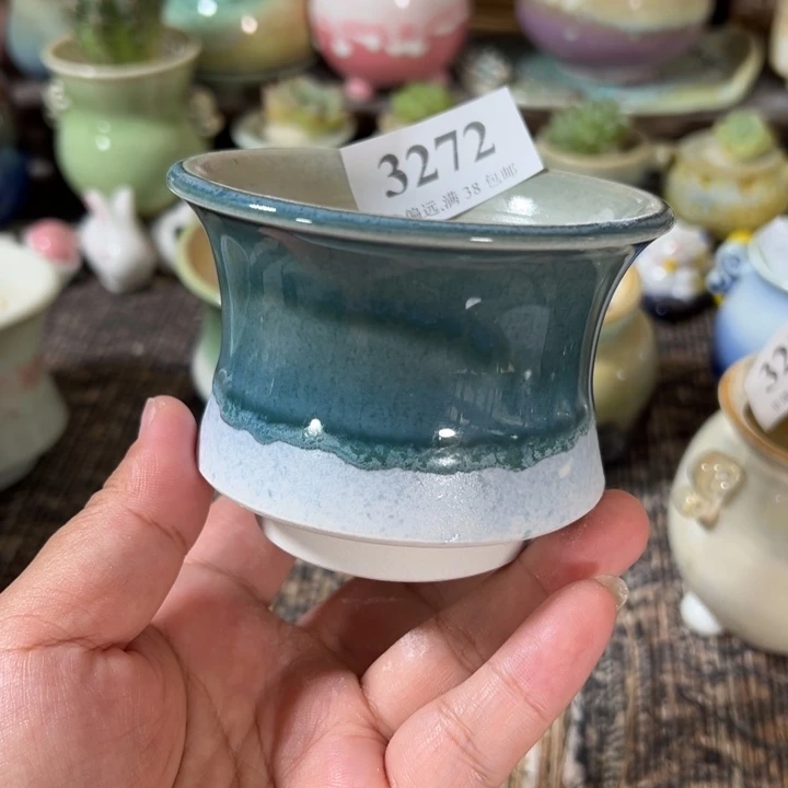 口7 手工花盆满30包邮