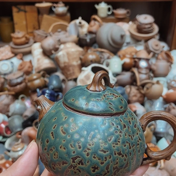 柴烧老岩泥高端茶器