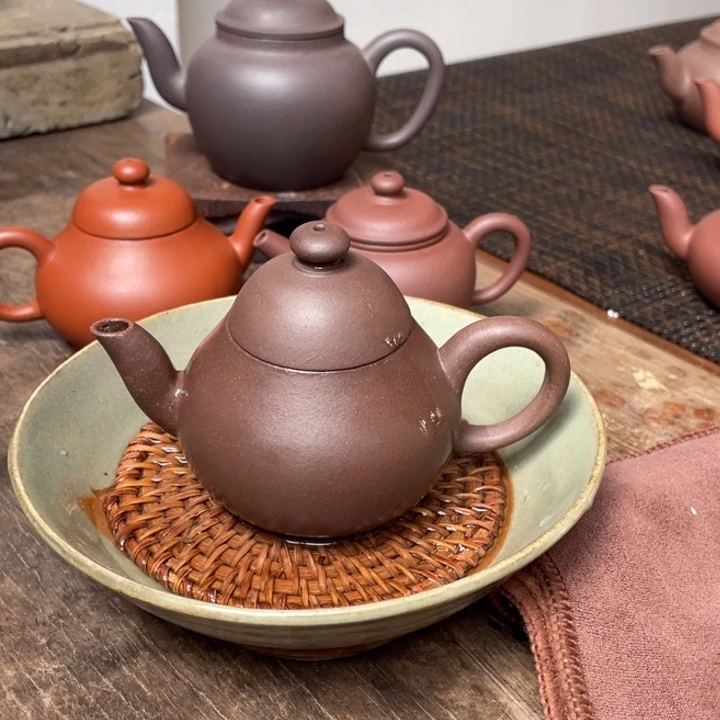 紫砂茶壶心****)梨形壶