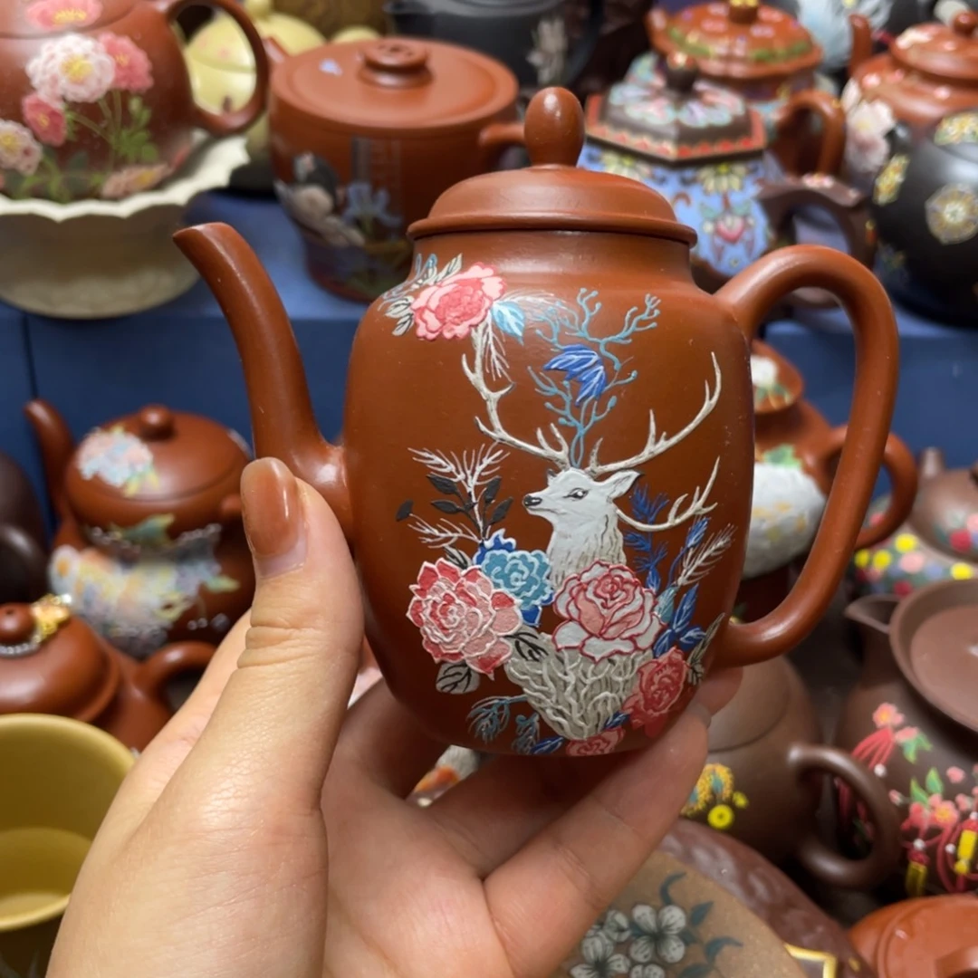 紫砂茶杯紫砂主人杯200cc