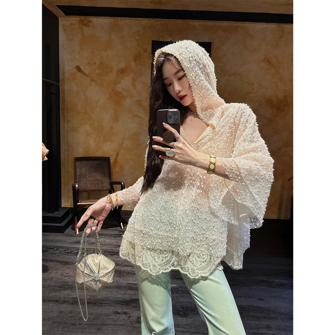 【娜娜专属】三吉黑花【珠玉落】国风新中式套装女高级感半身裙两件套