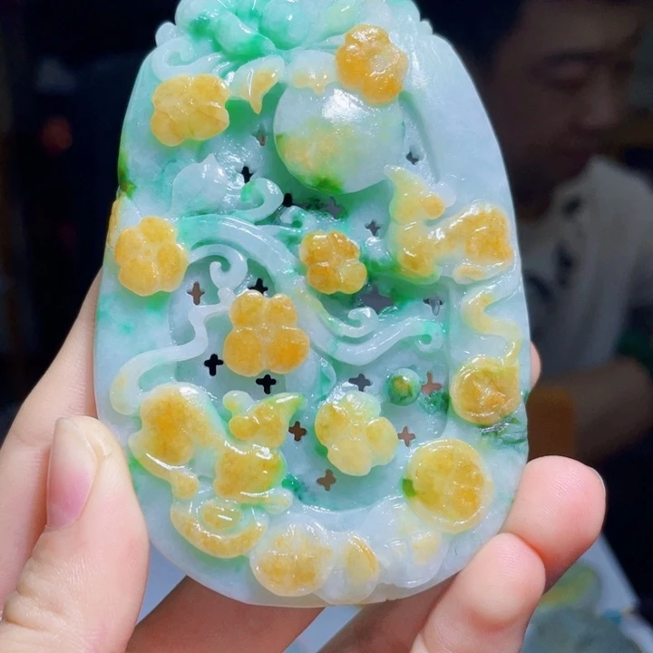 翡翠未镶嵌吊坠(不含链)X20