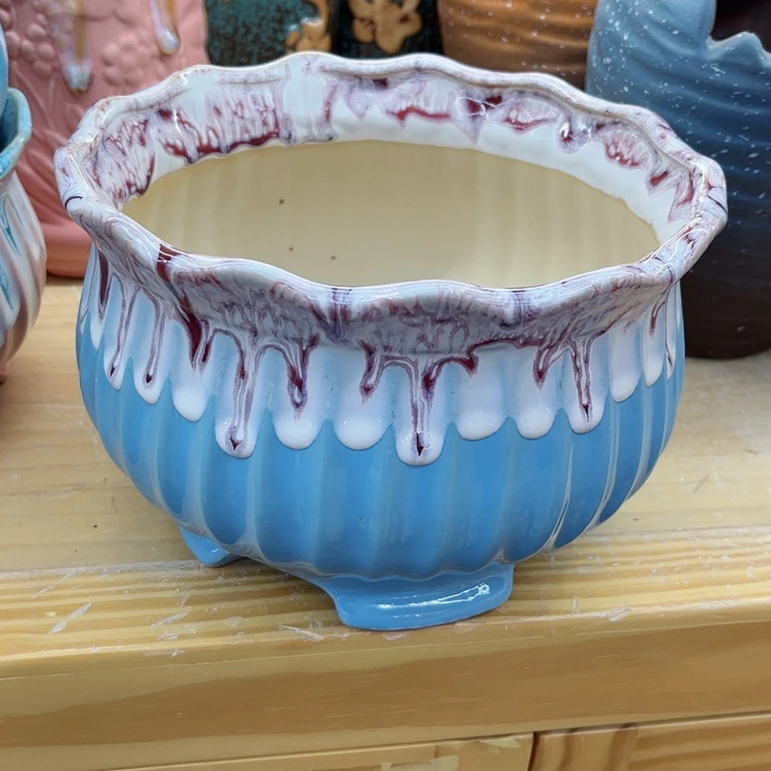 【闪购商品】陶瓷花盆