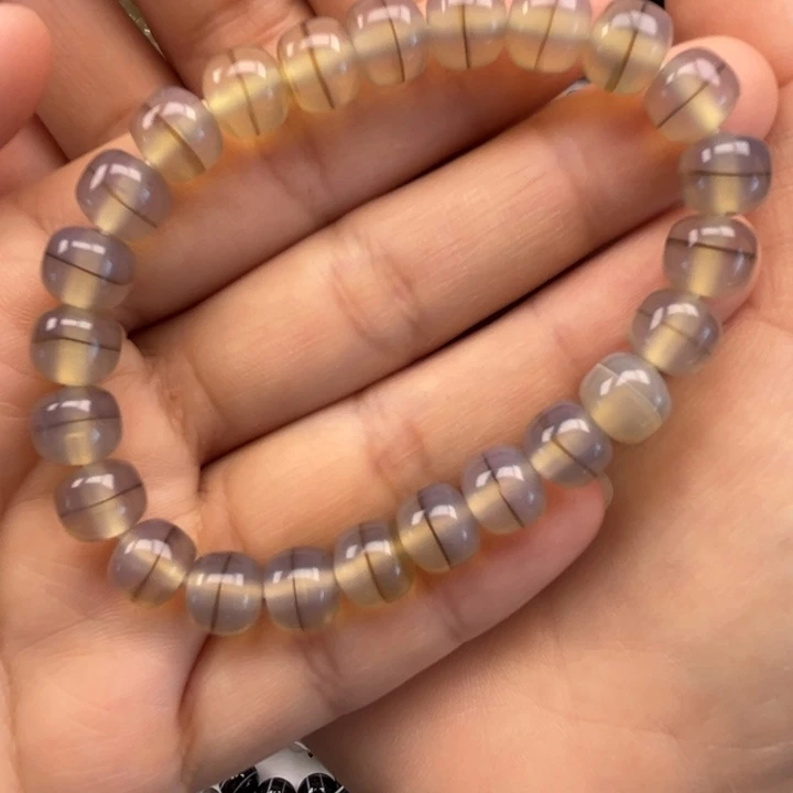 玛瑙/玉髓未镶嵌手链