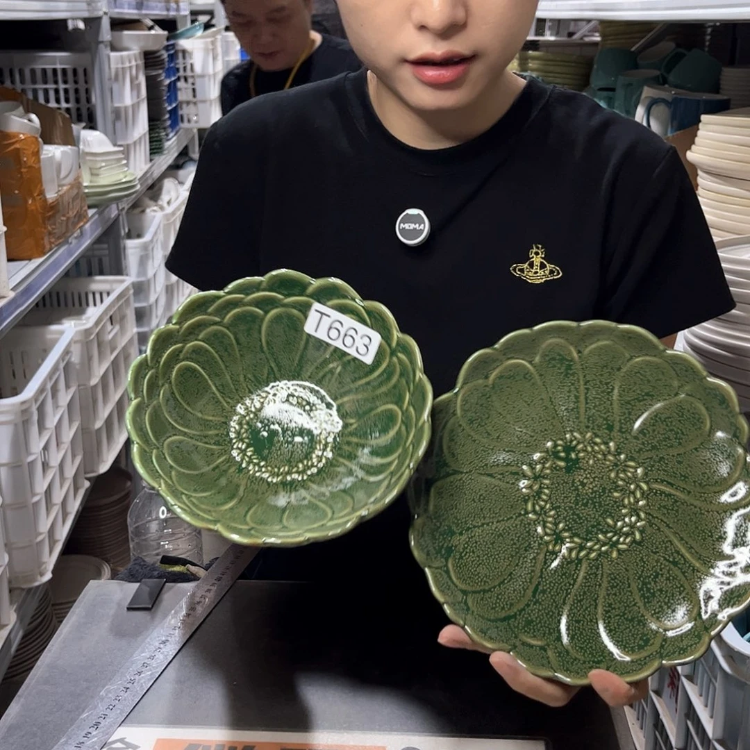 瓷片663             2碗2盘
