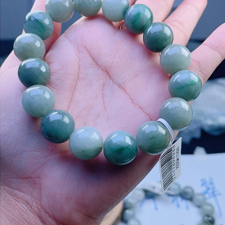 未镶嵌定制翡翠珠串