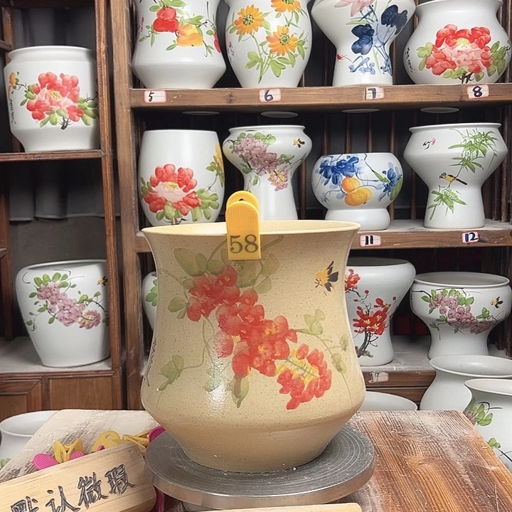 摆件58大微瑕新款陶瓷陶瓷